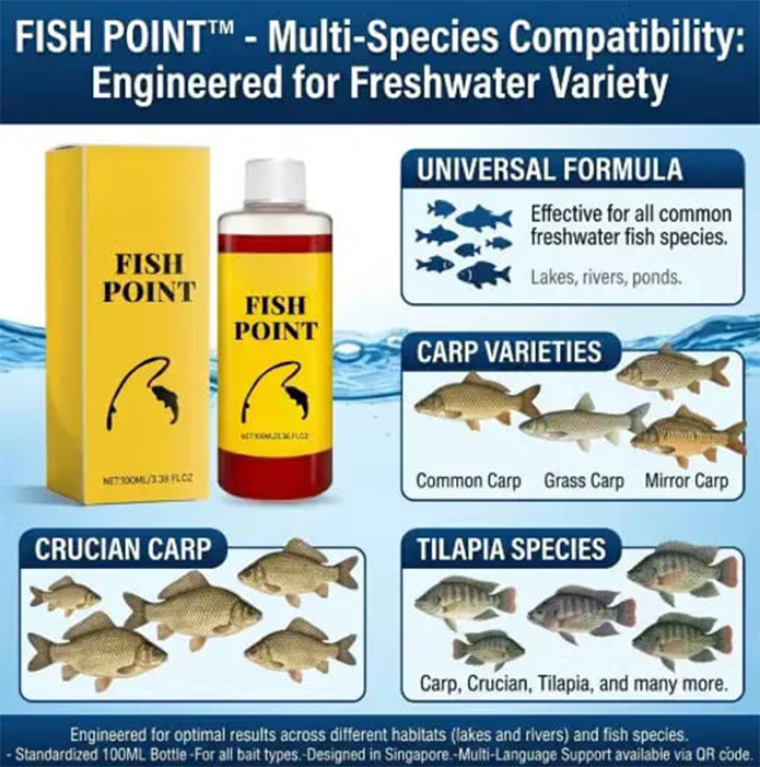 🎣 Concentrated Fish Attractant Liquid – 🐟Fast-Acting Red Worm Formula