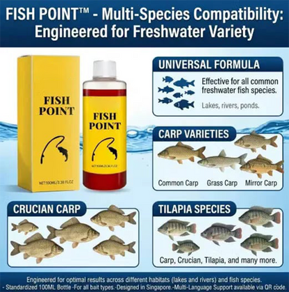 🎣 Concentrated Fish Attractant Liquid – 🐟Fast-Acting Red Worm Formula