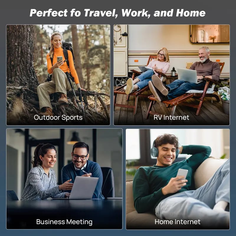 🎉4G LTE USB WiFi Router – Portable Hotspot Adapter for Computers & USB Modems
