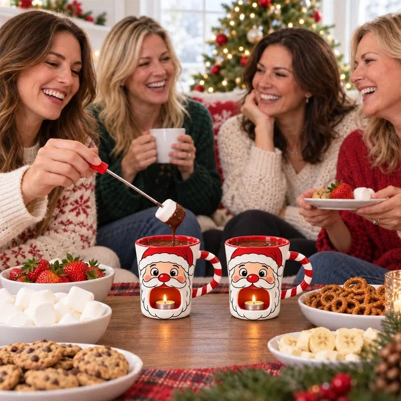 ✨Last Day 49% OFF✨Christmas Chocolate Fondue Mug