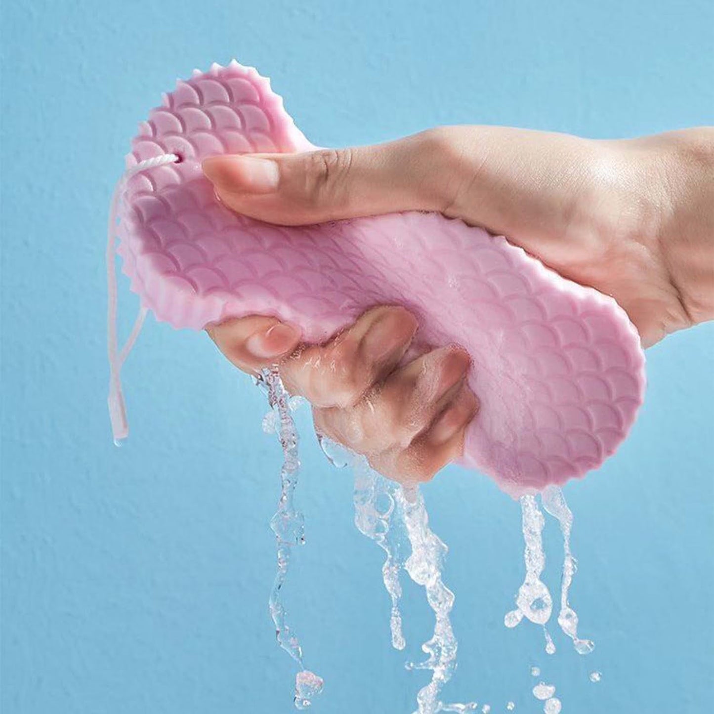Magic Exfoliating Bath Spongeonge,3D Super Soft Exfoliating Bath Sponge, Skin Friendly and Reusable for Adults Children and Pregnant Women