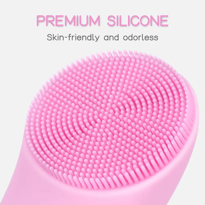 Heatable Vibrating Face Scrubber with Massage