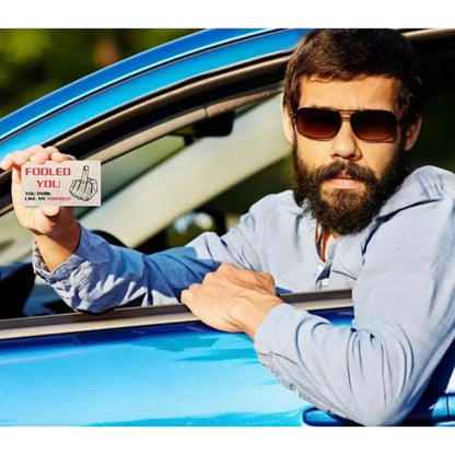 Hot Sale 49% OFF!!⚡50K+ SOLD!🔥🔥Prank Cards Funny Bad Parking Warning Cards