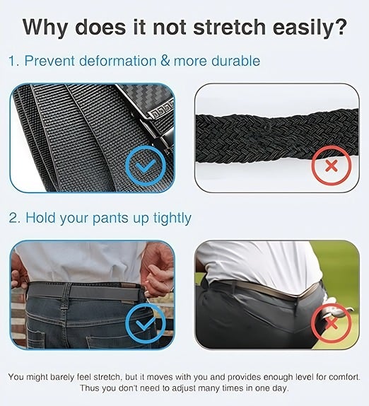 🔥 EDC Nylon Ratchet Belt