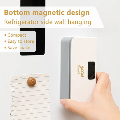 🔋 Portable Power Sealer: USB Rechargeable Mini Heat Sealer for Food Storage