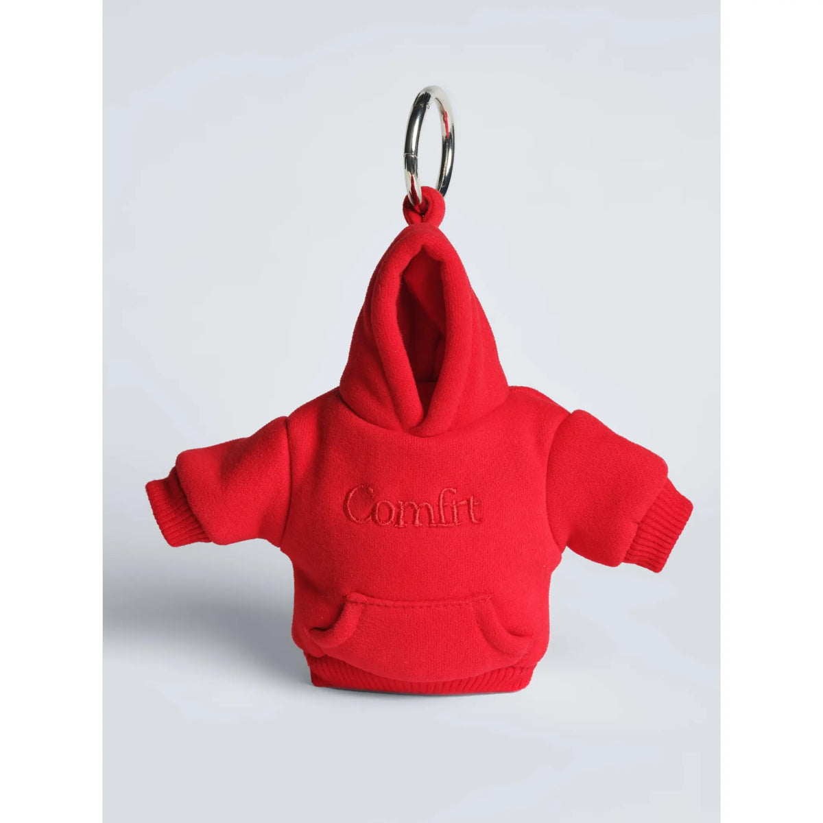 Comfrt | Hoodie Keychain | Miniature Stress Ball Hoodie Clip-On Keychain Charm