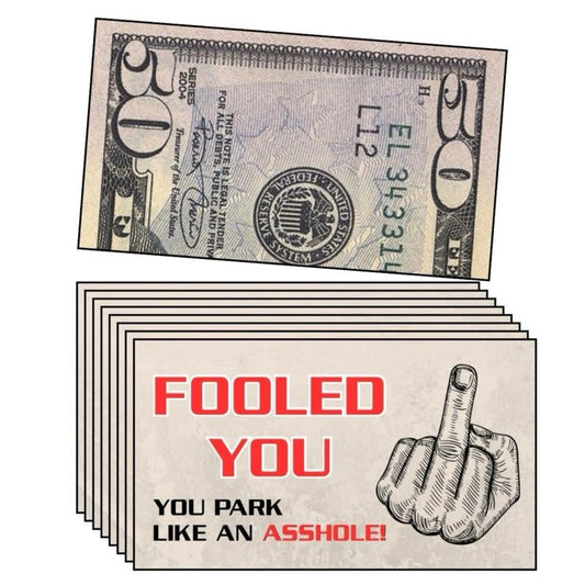 Hot Sale 49% OFF!!⚡50K+ SOLD!🔥🔥Prank Cards Funny Bad Parking Warning Cards