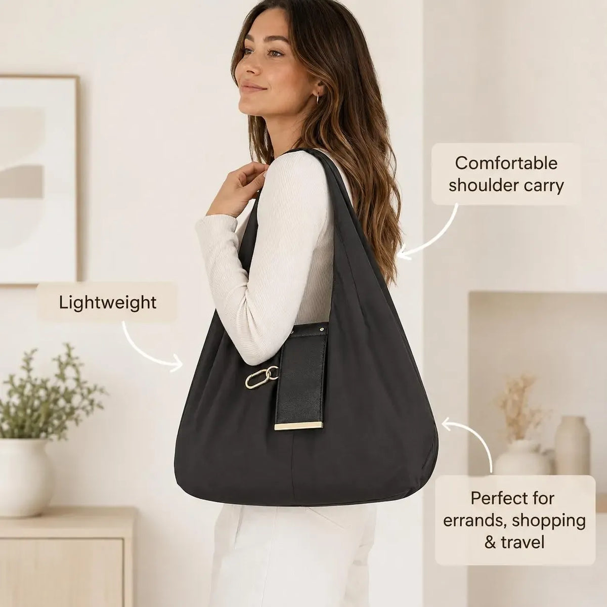 💖⏰Last Day Promotion 49% OFF🔥 - 👜Foldable Keychain Storage Tote Bag