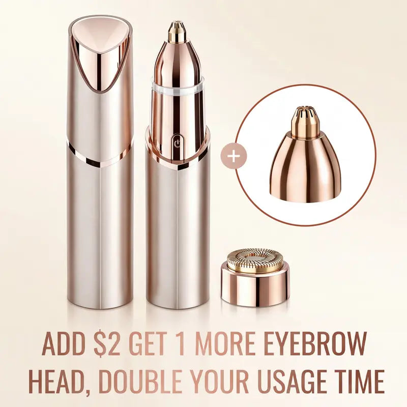 2 in 1 Facial & Eyebrow Hair Trimmer