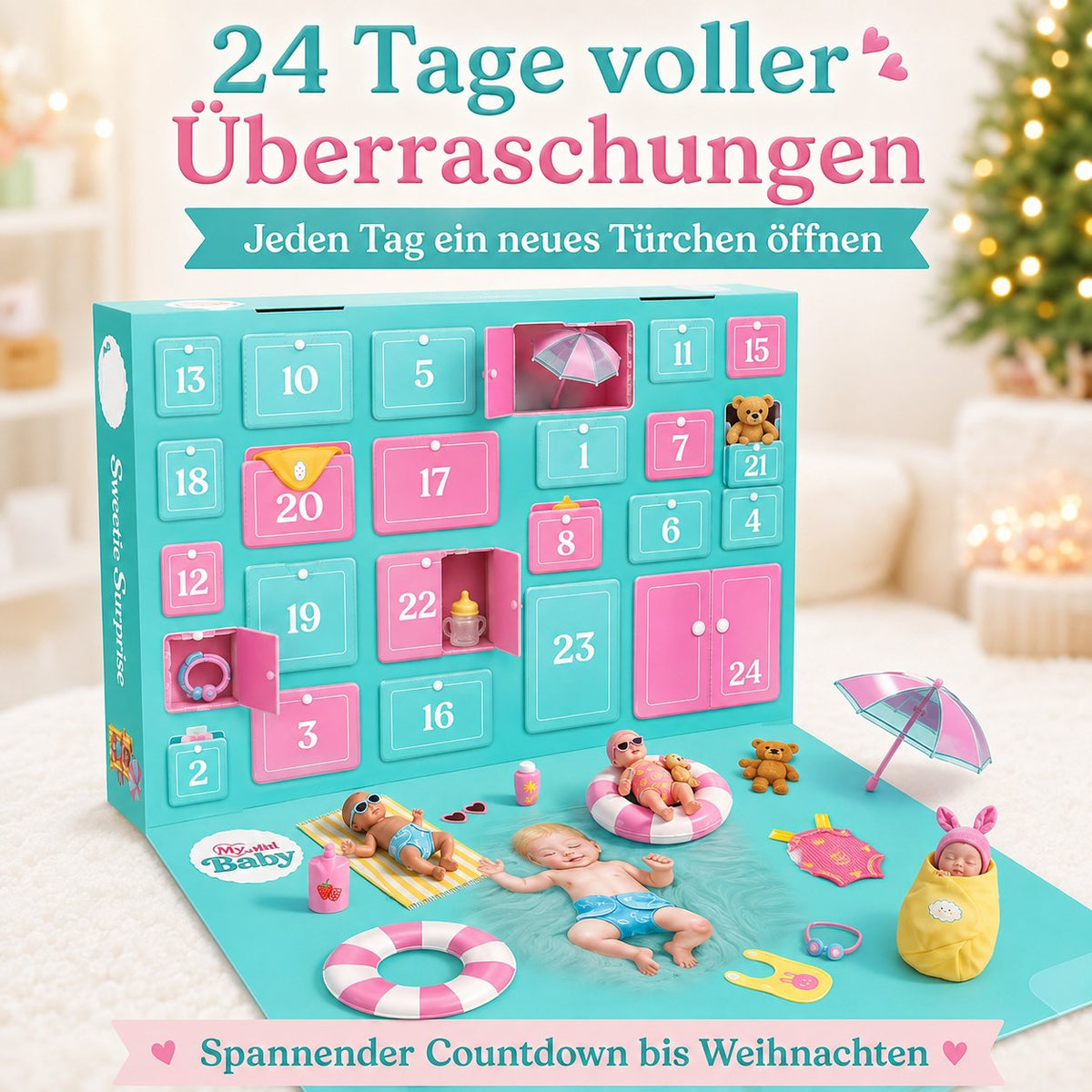 🎄 Mini-Baby Advent Calendar – Little surprises for every day
