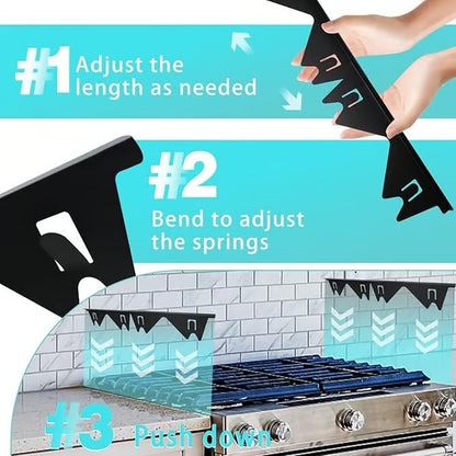 🔥HOT SALE 49% OFF🎁Stainless Steel Stove Gap Covers (2 pcs)