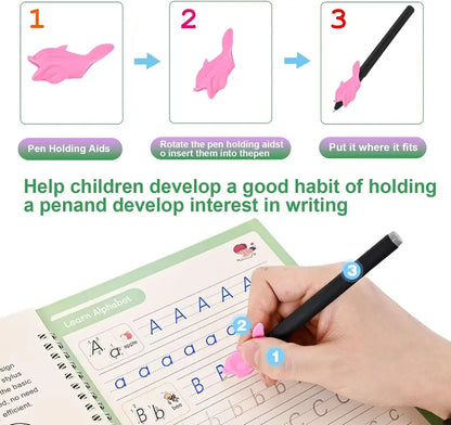 4 Pcs Magic Grooved Practice Copybook