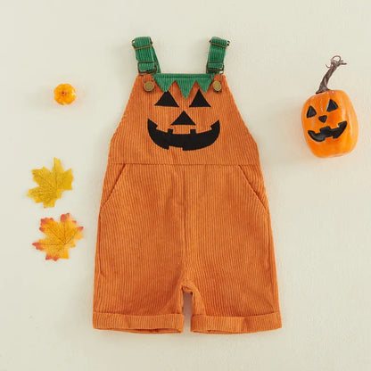 Toddler Baby Boy Halloween Overalls