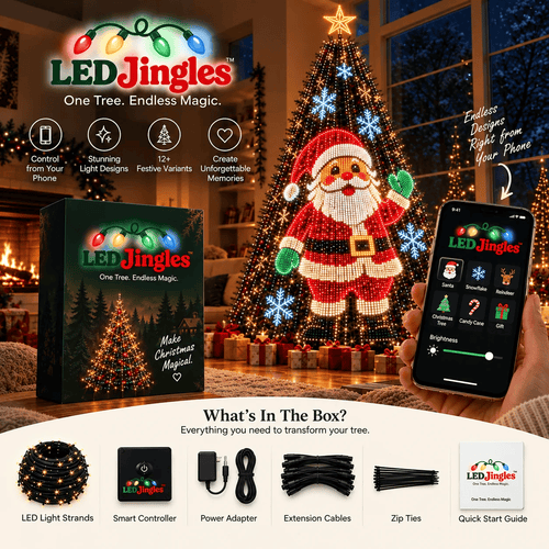 🎄Led Jingles Animated Christmas Tree Lights
