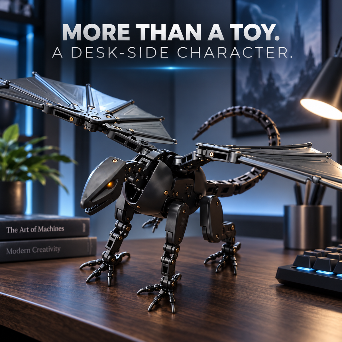 This Egg Transforms Into a Dragon 🐉 – 2-in-1 Mechanical Dragon Figure