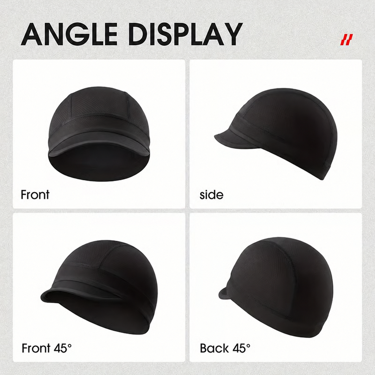🔥HOT SALE🔥💯Quick-Dry Breathable Helmet Liner Sun Visor Skull Cycling Cap