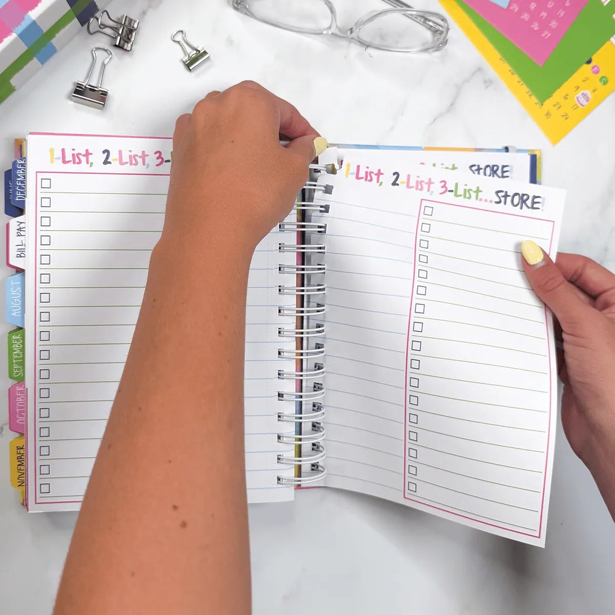 📅✨ 2027–2028 Reminder Binder® – 24-Month All-in-One Life Planner