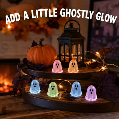 🔥LAST DAY 50% OFF - Glow-in-the-Dark Cute Ghost Resin Bead Set