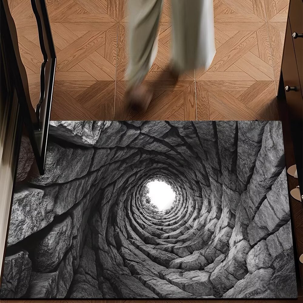 ✨Endless Abyss Illusion Doormat – Mind-Bending 3D Visual Effect