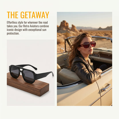 Stylish Aviator Sunglasses for Men & Women