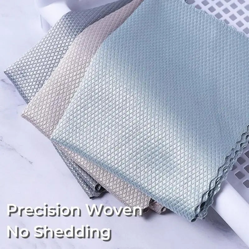 10-Count Vehicular Microfiber Reusable Cleaning Rags