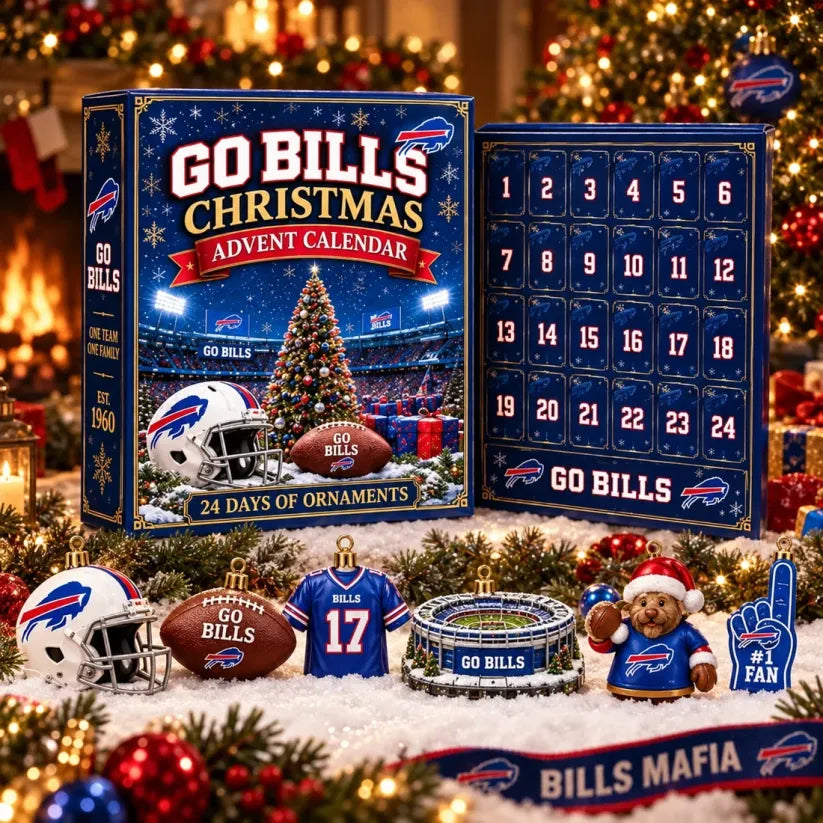 🦬🎁 24 Days of Buffalo Bills Christmas – The Ultimate Fan Countdown