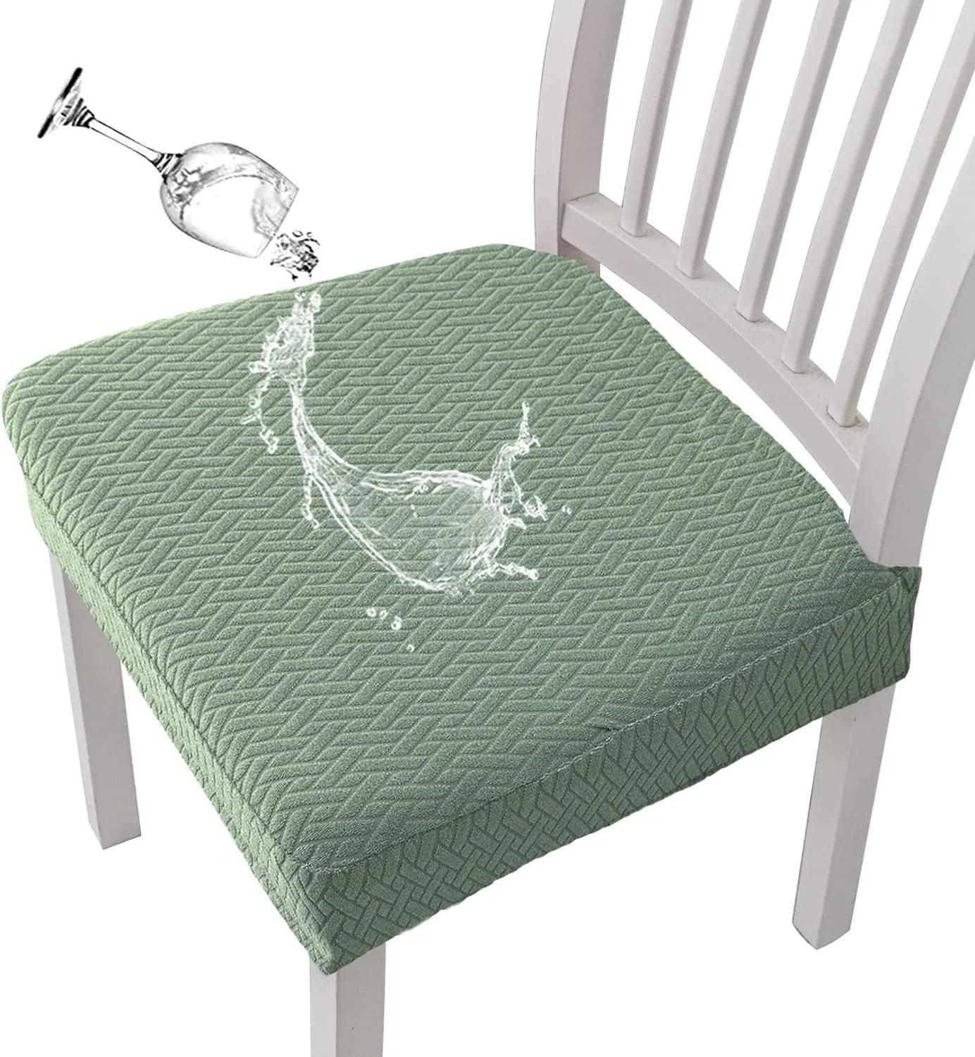 🎅🔥 Waterproof Jacquard Chair Covers! Durable, Stylish & Easy-Clean 🪑✨