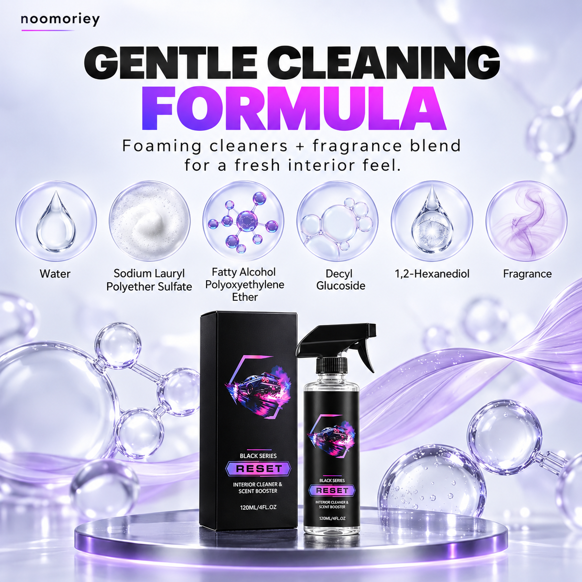 Car Interior Cleaner – Deep Clean, Restore & Protect