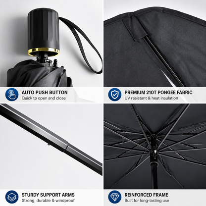 ✨️Last Day 50% OFF☀️🚗2026 Upgraded Car Windshield Sun Shade Umbrella