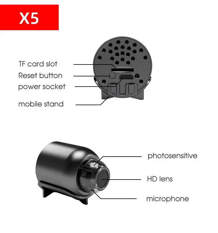 X5 Wireless Home Security Camera