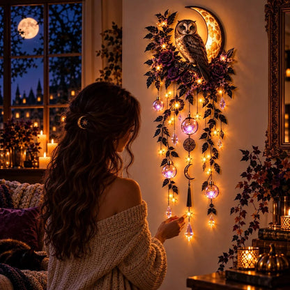 🌙 Enchanted Moon Animal Wall Light – 4 Celestial Styles