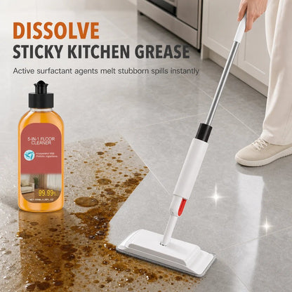 📍📢50% OFF !! ⏰ Floor Cleaner Liquid for Tile Floor Care & Stain Removal