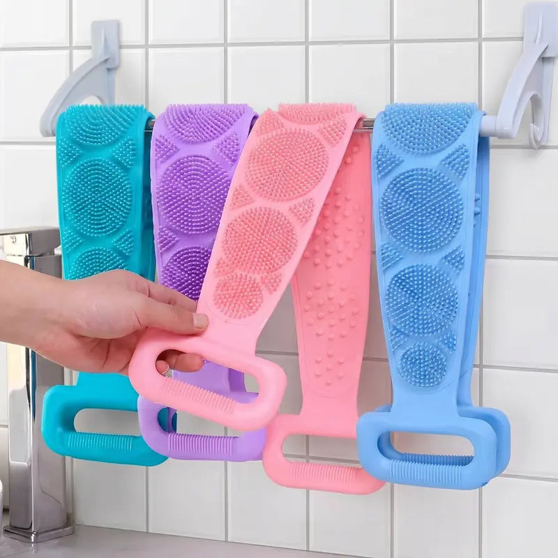 Double-Sided Silicone Back Scrubber