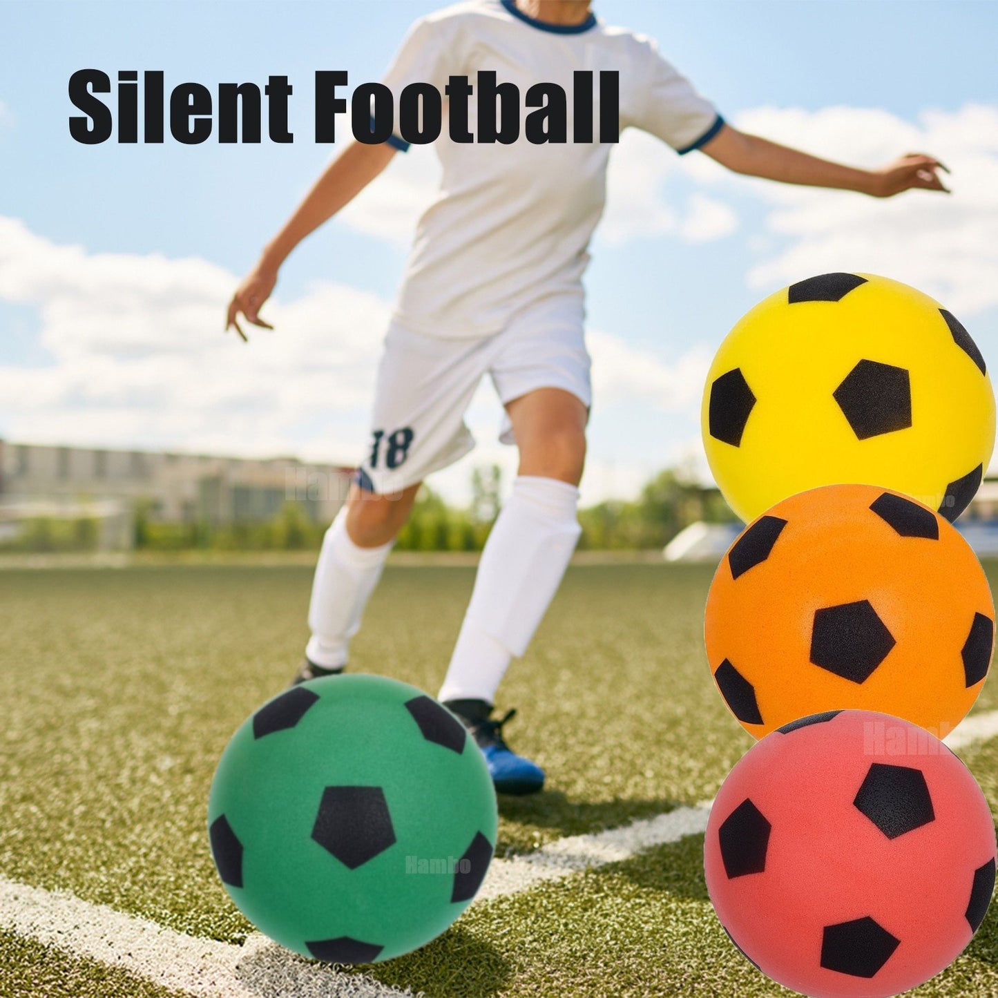 🔥LAST DAY PROMOTION 49% OFF🏀THE HANDLESHH SILENT FOAM BASKETBALL