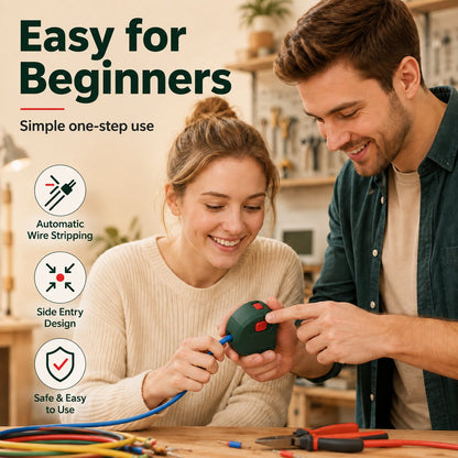 🔧 Bosch Automatic Cable Stripper | ⚡Replace Manual Pliers, Fast One‑Hand Stripping For Electricians & Audio Cable Processing