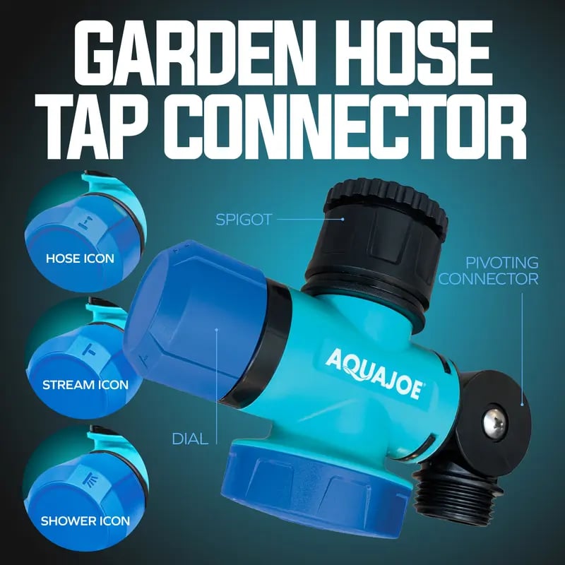 💦 Aqua Joe Multi-Function Garden Hose Connector