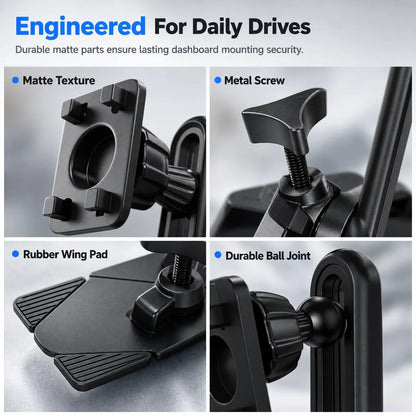 🔥HOT SALE🔥Car CD Slot and Air Vent Adjustable Gravity Phone Mount Holder Bracket Accessory