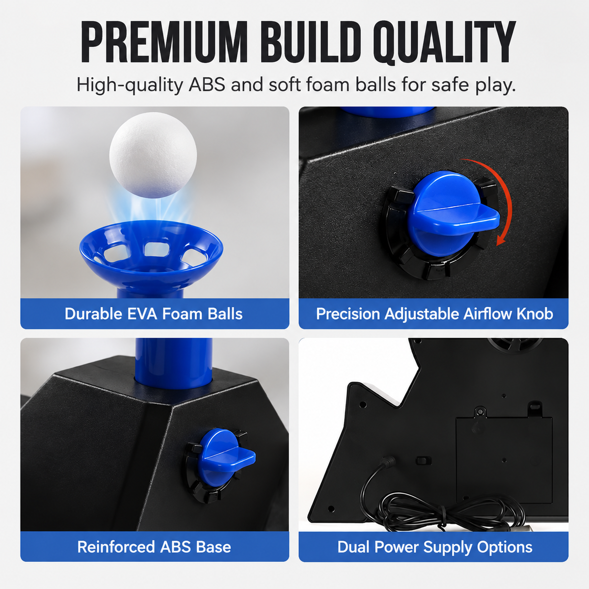 Electric Floating Ball Shooting Target Game with USB Power