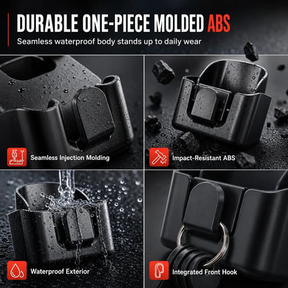 💯 Car Key Fob Holder with Hook