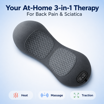 3-in-1 Multi-functional Lumbar and Cervical Support Pillow