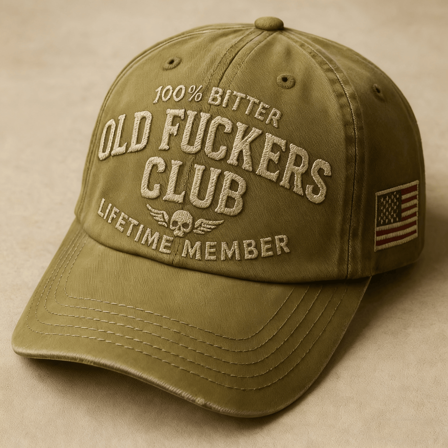 🔥 2026年买二送一🧢 展现你的态度！复古“老家伙俱乐部”帽子😎🔥 风格大胆，绝对是完美的搞怪礼物！🎁