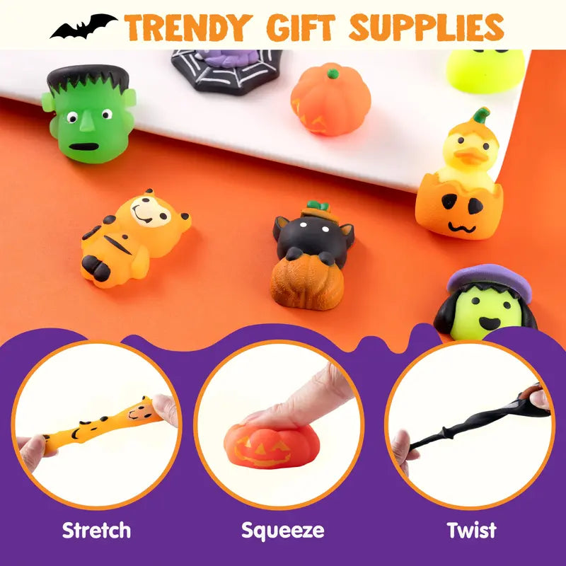 Halloween Mochi Squishy Toys