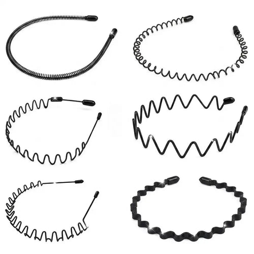 Women's 6-Count Elastic Headbands Set