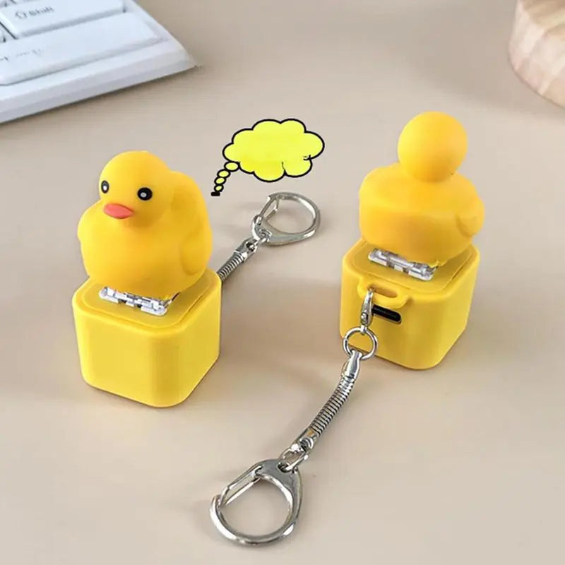 Button Keychain-Real Sound & LED Light