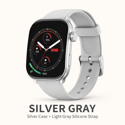 Health Smartwatch 3 – Bluetooth Calling Smart Watch with Health Tracking, 10-Day Battery & IP68 Waterproof for iPhone & Android