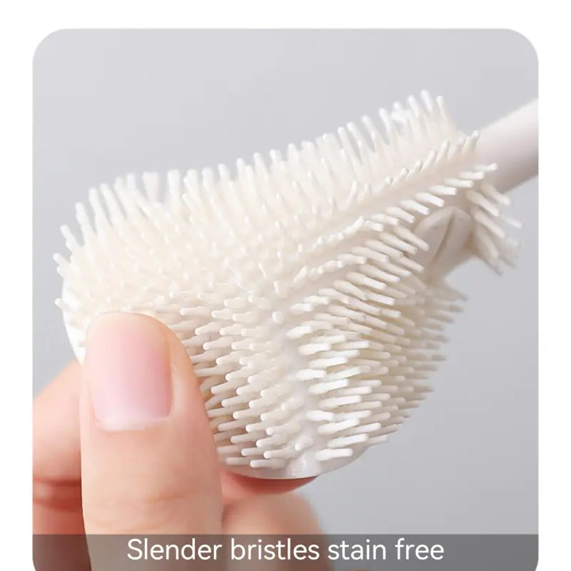 360° Silicone Bottle Cleaning Brush with Long Handle