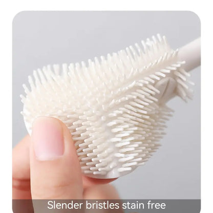 360° Silicone Bottle Cleaning Brush with Long Handle