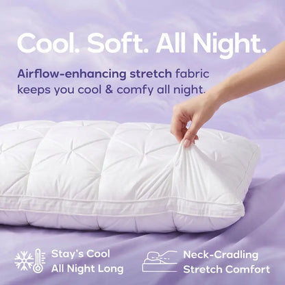 Extra-Fluffy Dual-Layer Pillow