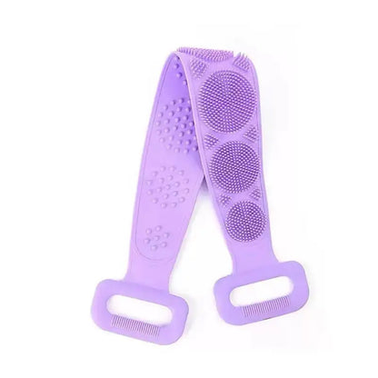 Double-Sided Silicone Back Scrubber