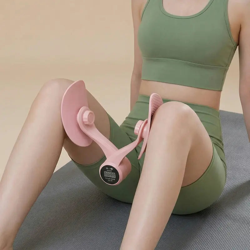 🦵🔢Adjustable Thigh & Hip Trainer Portable Resistance Fitness Equipment for Home Workout and Daily Training